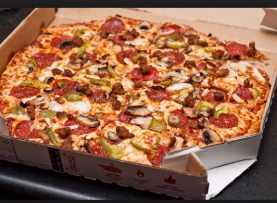 Domino’s Pizza  via Tripadviso, 1. Pizza Hut, 2. Domino’s Pizza, 3. Panties Pizza, 4. Pezzo Pizza, 5. Pizza Grand Lucky, 6. Pizza Prank (Tutup Permanen), 7. Classic Pizza Cone (Tutup), 8. Mamma Rosy, 9. Pizza Place, 10. Pizza é Birra Sports Bar, 11. Pizza Marzano, 12. Caffé milano, 13. Sliced Pizzeria, 14. Pizzeria Cavalese, 15. Trattoria, 16. Pizza Maru, 17. Toscana, 18. Casadina Kitchen &amp; Bakery, 19. Ocha &amp; Bella, 20. Le Quartier, 21. Pizza Barboni, 22. Henk’s Pizza, 23. Odysseia, 24. Popolamama, 25. Will’s Restaurant &amp; Bar