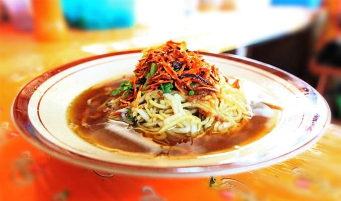 Mie Koba, 1. Lempah Kuning, 2. Balacan, 3. Sambalingkung, 4. Pantiaw, 5. Lakso Bangka, 6. Kemplang Bangka, 7. Kericu, 8. Kue Jongkong Bangka, 9. Getas Bangka, 10. Bong Li Piang, 11. Mie Belitung, 12. Sup Gangan, 13. Berego, 14. Lakse, 15. Mie Ayam Bangka, 16. Martabak Bangka, 17. Sambal Rusip, 18. Mie Koba, 19. Pletek, 20. Kue Rintak, 21. Teri Krispi, 22. Kecalo, 23. Siput Gong Gong, 24. Otak Otak Bangka, 25. Lempah Darat, 26. Lepet, 27. Soto Ketupat, 28. Lokan Laut, 29. Cacak Ikan, 30. Kue Jungkong, 31. Rujak Daun Ubi Kembang Pepaya, 32. Pempek Panggang, 33. Santan Kepiting, 34. Lempah Kulat, 35. Buah Asinan Kelubi, 36. Durian Getar Bumi