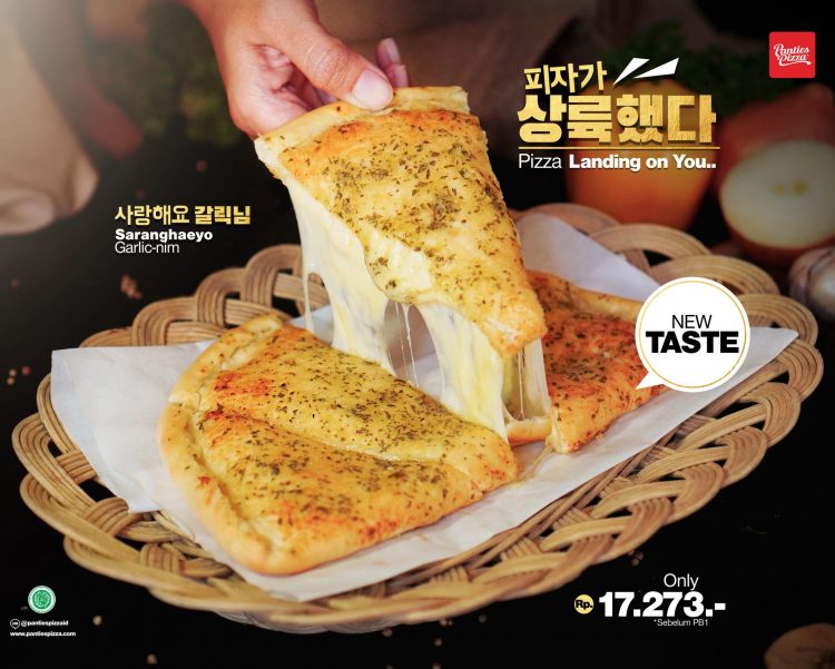 Panties Pizza , 1. Pizza Hut, 2. Domino’s Pizza, 3. Panties Pizza, 4. Pezzo Pizza, 5. Pizza Grand Lucky, 6. Pizza Prank (Tutup Permanen), 7. Classic Pizza Cone (Tutup), 8. Mamma Rosy, 9. Pizza Place, 10. Pizza é Birra Sports Bar, 11. Pizza Marzano, 12. Caffé milano, 13. Sliced Pizzeria, 14. Pizzeria Cavalese, 15. Trattoria, 16. Pizza Maru, 17. Toscana, 18. Casadina Kitchen &amp; Bakery, 19. Ocha &amp; Bella, 20. Le Quartier, 21. Pizza Barboni, 22. Henk’s Pizza, 23. Odysseia, 24. Popolamama, 25. Will’s Restaurant &amp; Bar