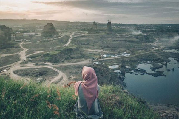 foto by www.instagram.com @bagusarf_, Sekilas Tentang Brown Canyon Semarang, Lokasi dan Rute Menuju Brown Canyon Semarang, Tiket Masuk, Jam Buka Brown Canyon Semarang & Waktu Terbaik, Alternatif Wisata Alam di Semarang, Tips Berkunjung ke Brown Canyon