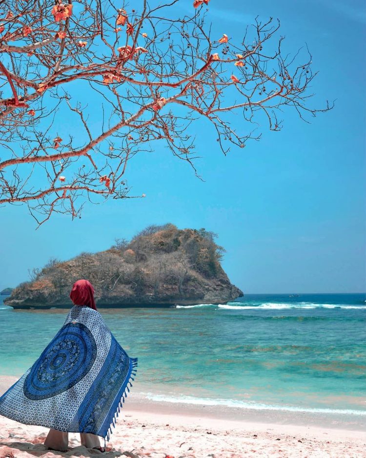 Main di Pinggir Pantai via Instagram.com @fefzifaresti, Informasi Umum, Daya Tarik, Harga Tiket Masuk Pantai Teluk Asmara, Fasilitas Pantai, Aktivitas Seru Pantai Teluk Asmara, Galeri Foto
