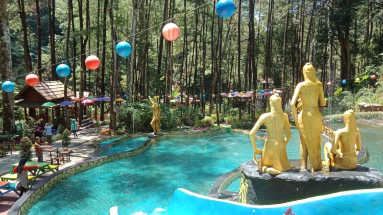 Wahana Kolam Renang di Taman Rekreasi Tengah Hutan Pinus via Google Maps @Andi Ardhian, Informasi Umum, Lokasi Srambang Wisata Park Ngawi, Harga Tiket Masuk Srambang Park Ngawi, Fasilitas Wisata Srambang Park Ngawi, Spot Foto Instagramable, Daya Tarik Objek Wisata Srambangan Park, Galeri Foto