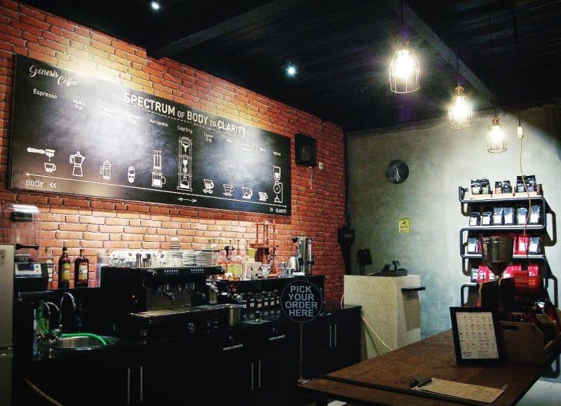 Genesis Coffee - Cafe di Lembang, 1. Lereng Anteng Panoramic Coffee, 2. Lawangwangi Creative Space, 3. Imah Kopi, 4. Twig Cafe, 5. Kidang Nyaring, 6. Tafso Barn, 7. Pines Cafe (The Maribaya Lodge), 8. The Peak Resort Dining, 9. Backyard Resto, 10. Cafe D’Pakar, 11. Sapu Lidi Resto, 12. Maja House, 13. Cafe Burangrang, 14. Burgundy Dine, 15. The Stone Cafe, 16. Natural Resto And Strawberry Land, 17. Ikan Balap Resto, 18. Gubug Makan Mang Engking, 19. Black Khozie Coffee and Cafe, 20. Congo Gallery and Cafe, 21. Day n Nite, 22. Genesis Coffee, 23. Brew Coffee Farmhouse, 24. Maka Galery (Tutup), 25. Dago Bakery Punclut