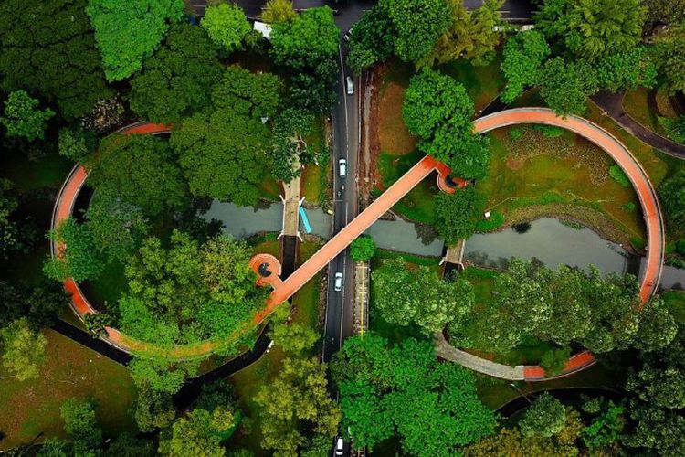 Taman Tebet via Kompas, 1. Taman Dadap Merah, 2. Taman Spatodhea, 3. Taman Mataram, 4. Taman Langsat, 5. Taman Ayodya, 6. Taman Tabebuya, 7. Taman Spathodea, 8. Taman Puring, 9. Taman Swadharma, 10. Taman Margasatwa Ragunan, 11. Playparq, 12. Taman Tangkuban Perahu, 13. Taman Tebet, 14. Taman Bakrie, 15. Taman Martha Tiahahu, 16. Taman Gandaria Tengah , 17. Taman Maja, 18. Taman Salam, 19. Taman Tanjung, 20. Taman Papyrus, 21. Taman Tanjung 2