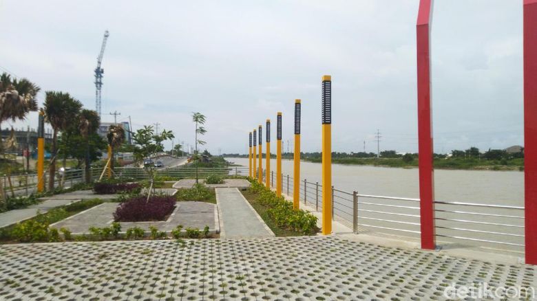 Banjir Kanal Barat via Detik, 1. Lapangan Simpang Lima Semarang, 2. Banjir Kanal Barat, 3. Taman Tugu Muda Semarang, 4. Taman Sampangan, 5. Taman Srigunting, 6. GOR Tri Lomba Juang, 7. Undip Tembalang