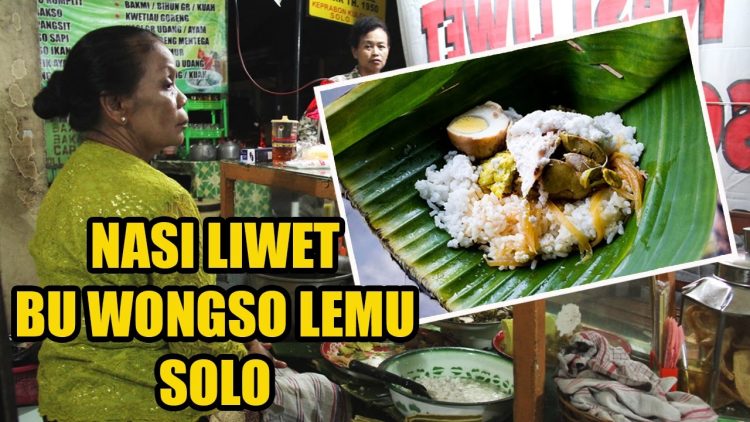 Nasi Liwet Wongso Lemu via Youtube Domo Bramantyo, 1. Sate Buntel Bu Bejo Nikmatnya Tiada Tara, 2. Mantapnya Tengkleng Klewer Bu Edi, 3. Timlo Sastro Mantapnya Legendaris, 4. Selat Mbak Lies yang Sehat dan Nikmat, 5. Manis dan Legit Serabi Notosuman, 6. Tahok Pak Citro yang Yummie Banget, 7. Sate Kere Yu Rebi, 8. Segarnya Es Dawet Telasih Bu Dermi, 9. Brambang Asem Yu Sum, 10. Gudeg Gudeg Margoyudan BU KASNO, 11. Bebek Goreng H Slamet, 12. Warung Gongso Pusat, 13. Rumah Makan Oh La Vita, 14. OW Omah Wedangan, 15. Rumah Makan Dapur Solo, 16. Mang Engking Solo, 17. Rumah Makan Nini Thowong, 18. Rumah Makan Adem Ayem, 19. Tiga Tjeret Cafe Solo, 20. Menu Sate Kambing Mbok Galak solo, 21. Nasi Liwet Bu Wongso Lemu Solo, 22. Galabo Solo, 23. Ayam Bakar “Ojo Gelo”, 24. Bakso Alex, 25. Warung Gmah Ripah, 26. Wedangan Bung Klithik, 27. Mom Milk, 28. EAternity, 29. Kawasan Taman Sriwedari, 30. Daegu Korean Grill, 31. Niagara Sushi, 32. Bale Padi Resto, 33. Diamond Cafe, 34. Seafood Pak Petruk, 35. Sate Buntel Tambak Segaran, 36. Pasar Malam Ngarsopuro, 37. Selat Viens Solo, 38. Soto Gading, 39. Sambel Tumpang Bu Kis, 40. Tahu Kupat Solihin, 41. Bakso Kadipolo, 42. Tahu Kupat Pak Gombloh