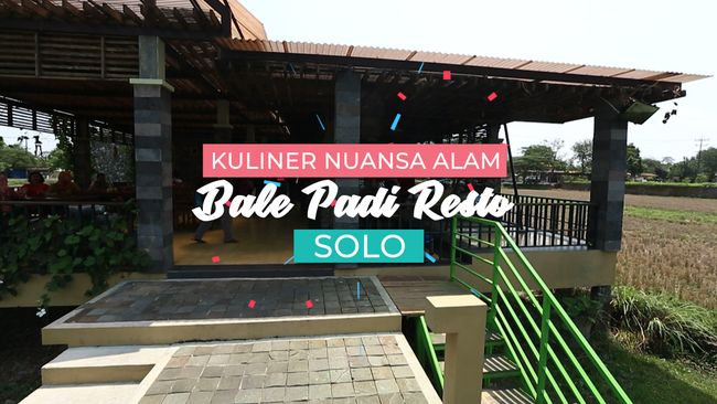 Rumah Makan Bale Padi via Detik, 1. Sate Buntel Bu Bejo Nikmatnya Tiada Tara, 2. Mantapnya Tengkleng Klewer Bu Edi, 3. Timlo Sastro Mantapnya Legendaris, 4. Selat Mbak Lies yang Sehat dan Nikmat, 5. Manis dan Legit Serabi Notosuman, 6. Tahok Pak Citro yang Yummie Banget, 7. Sate Kere Yu Rebi, 8. Segarnya Es Dawet Telasih Bu Dermi, 9. Brambang Asem Yu Sum, 10. Gudeg Gudeg Margoyudan BU KASNO, 11. Bebek Goreng H Slamet, 12. Warung Gongso Pusat, 13. Rumah Makan Oh La Vita, 14. OW Omah Wedangan, 15. Rumah Makan Dapur Solo, 16. Mang Engking Solo, 17. Rumah Makan Nini Thowong, 18. Rumah Makan Adem Ayem, 19. Tiga Tjeret Cafe Solo, 20. Menu Sate Kambing Mbok Galak solo, 21. Nasi Liwet Bu Wongso Lemu Solo, 22. Galabo Solo, 23. Ayam Bakar “Ojo Gelo”, 24. Bakso Alex, 25. Warung Gmah Ripah, 26. Wedangan Bung Klithik, 27. Mom Milk, 28. EAternity, 29. Kawasan Taman Sriwedari, 30. Daegu Korean Grill, 31. Niagara Sushi, 32. Bale Padi Resto, 33. Diamond Cafe, 34. Seafood Pak Petruk, 35. Sate Buntel Tambak Segaran, 36. Pasar Malam Ngarsopuro, 37. Selat Viens Solo, 38. Soto Gading, 39. Sambel Tumpang Bu Kis, 40. Tahu Kupat Solihin, 41. Bakso Kadipolo, 42. Tahu Kupat Pak Gombloh