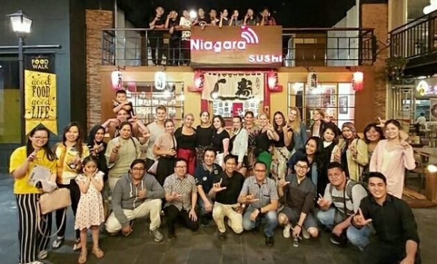 Niagara Sushi via Instagram.com @niagarasushi_soloparagon, 1. Sate Buntel Bu Bejo Nikmatnya Tiada Tara, 2. Mantapnya Tengkleng Klewer Bu Edi, 3. Timlo Sastro Mantapnya Legendaris, 4. Selat Mbak Lies yang Sehat dan Nikmat, 5. Manis dan Legit Serabi Notosuman, 6. Tahok Pak Citro yang Yummie Banget, 7. Sate Kere Yu Rebi, 8. Segarnya Es Dawet Telasih Bu Dermi, 9. Brambang Asem Yu Sum, 10. Gudeg Gudeg Margoyudan BU KASNO, 11. Bebek Goreng H Slamet, 12. Warung Gongso Pusat, 13. Rumah Makan Oh La Vita, 14. OW Omah Wedangan, 15. Rumah Makan Dapur Solo, 16. Mang Engking Solo, 17. Rumah Makan Nini Thowong, 18. Rumah Makan Adem Ayem, 19. Tiga Tjeret Cafe Solo, 20. Menu Sate Kambing Mbok Galak solo, 21. Nasi Liwet Bu Wongso Lemu Solo, 22. Galabo Solo, 23. Ayam Bakar “Ojo Gelo”, 24. Bakso Alex, 25. Warung Gmah Ripah, 26. Wedangan Bung Klithik, 27. Mom Milk, 28. EAternity, 29. Kawasan Taman Sriwedari, 30. Daegu Korean Grill, 31. Niagara Sushi, 32. Bale Padi Resto, 33. Diamond Cafe, 34. Seafood Pak Petruk, 35. Sate Buntel Tambak Segaran, 36. Pasar Malam Ngarsopuro, 37. Selat Viens Solo, 38. Soto Gading, 39. Sambel Tumpang Bu Kis, 40. Tahu Kupat Solihin, 41. Bakso Kadipolo, 42. Tahu Kupat Pak Gombloh