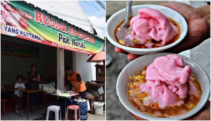 Rujak Es Krim Pak Nardi, 1. Bakmi Jowo Mbah Gito, 2. House of Raminten , 3. Sate Klathak Pak Pong, 4. Nasi Goreng Beringharjo, 5. Tahu Gimbal Pak Yono, 6. Gudeg Mbok Lindu Sosrowijayan, 7. Yammie Pathuk Kemetiran Kidul Yogyakarta, 8. Gudeg Sagan, 9. Angkringan Kopi Jos Lik Man, 10. Gudeg Pawon, 11. Bakmi Shibitsu, 12. Jejamuran, 13. Bungong Jeumpa Jogja, 14. Ayam Geprek Bu Rum, 15. Mie Ayam dan Bakso Idolaku Pak Tikno, 16. Oseng Mercon Bu Narti, 17. Banyu Mili Resto, 18. Gudeg Bromo, 19. Soto Sampah, 20. Mie Ayam Grabyas TG Red Door, 21. Nasi Rames Demangan, 22. Manggar Manding, 23. Abhayagiri Restaurant, 24. Manggut Lele Mbok Marto, 25. Sop kaki kambing Bang Udin, 26. Special Bakmi & Nasi Goreng Pak Pele, 27. Siomay Kang Cepot, 28. Gudeg Yu Djum, 29. Bakmi Mbah Mo, 30. Soto Sulung Stasiun Tugu, 31. Nasi Brongkos Warung Handayani yang Lezat, 32. SGPC Bu Wiryo 1959, 33. Soto Ayam Kampung Pak Dalbe, 34. Mie Ayam Bu Tumini Sari Rasa Jati Ayu, 35. Sate Klatak Pak Bari, 36. Soto Lenthok Pak Gareng, 37. Gudeg Yu Narni, 38. Rujak Es Krim Pak Nardi, 39. The Sawah Bantul, 40. D’Skybar ibis Styles, 41. Mediterranea Restaurant, 42. Kesuma Restaurant, 43. Bakso dan Es Buah PK, 44. Warung Burjo Sundawa, 45. Jenang Lempuyangan Bu Gesti, 46. Kedai Susu 53 , 47. Kedai Pulang Ke Yogya