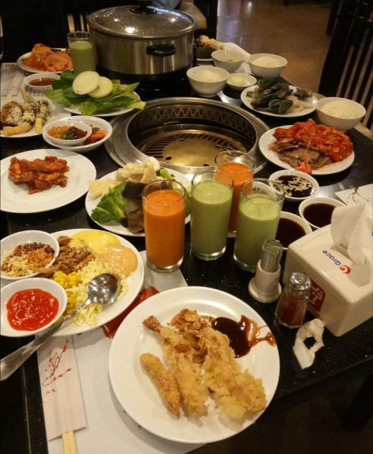 Hanamasa Plaza Bintaro, 1. Ngunya, 2. Nine Suki, 3. Super Suki, 4. Pochajjang, 5. Shabu Hachi, 6. Ichibu Steamboat &amp; Yakiniku, 7. BanThai Suki &amp; BBQ Veteran, 8. Sushi Enju Bintaro, 9. GaemBull Restaurant (Veteran), 10. Kakasuki Resto, 11. Pachi-Pachi Shabu &amp; Grill, 12. Miyazaki  di Taman Jajan Bintaro CBD Sektor 7 , 13. Shaburi &amp; Kintan Buffet, 14. Hanamasa Plaza Bintaro, 15. Manse Korean Grill Bintaro, 16. Grill 99 Bintaro