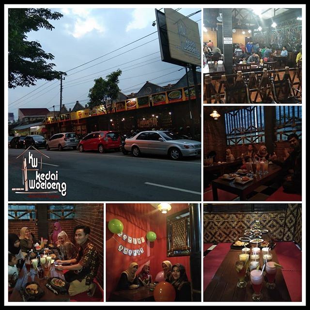 Kedai Woeloeng - Tempat Makan di Banjarnegara, 1. RM Saung Bu Mansur, 2. Bebek Goreng H. Slamet, 3. Kopi Sabin, 4. Rumah Makan Sari Rahayu, 5. Oemah Tahu, 6. Neko Sushi, 7. Dapoer Central, 8. Rumah Makan Pondok Gurih, 9. Kedai Woeloeng Semampir, 10. Kedai Woeloeng, 11. Ayam SaKo, 12. Soto Krandegan Bpk. Aping, 13. Bakso Bu Tomo, 14. Serabine.Co, 15. Soto Bancar 1, 16. Warkope Nyong, 17. Nangkringan, 18. Kedai Ireng Banjarnegara, 19. Mie Ongklok Pak Tugi, 20. Padhang Wulan Coffee and Eatery, 21. Pikasto (Resto Pinggir Kali Serayu), 22. Bakso Gondang Rejo, 23. Ian Ozora Cafe, 24. Kun Cafe , 25. Queen Coffee, 26. Ethnic Cafe &amp; Oriental 99, 27. Rumah Kopi Banjarnegara, 28. Warung Buntil Mbah Abu