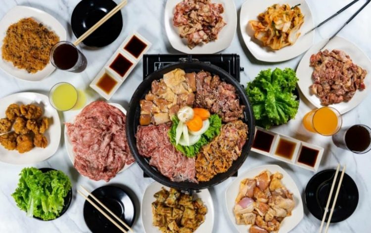 Oppa Galbi Tanjung Duren, 1. Hey Steak, 2. Daebak Korean BBQ (Tutup), 3. Pochajjang, 4. Mala Hotpot, 5. Tabeyou, 6. Manse Korean Grill, 7. Kintan Buffet Central Park, 8. Dookki Restoran, 9. Steak 21 Buffet, 10. Gyu-Kaku Japanese BBQ, 11. Kitamura Shabu-Shabu, 12. Sogogi Shabu & Grill, 13. Oppa Galbi Tanjung Duren, 14. Hanamasa Restaurant, 15. Shaburi Neo Soho, 16. Wangja Korean BBQ, 17. Kappa Sushi Central Park, 18. Bar.B.Q Restaurant