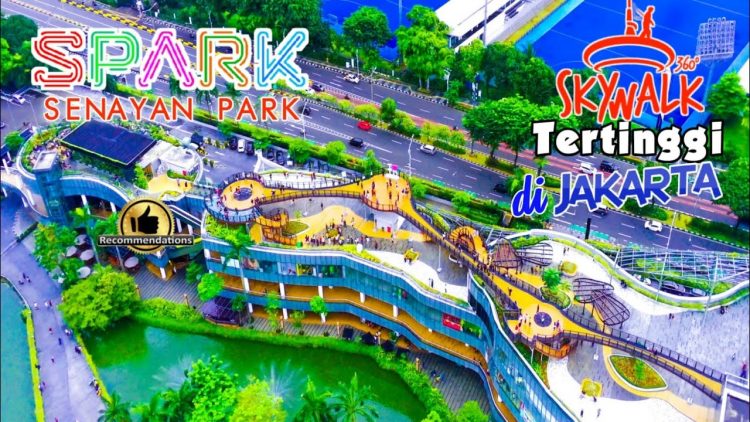 Skywalk Senayan Park via Youtube.com Wulan eL Ferdinand, 1. Main ke Kota Tua Jakarta Pada Malam Hari, 2. Jimbaran Ancol, 3. Pantai Karnaval Ancol, 4. Monumen Nasional, 5. Taman Ismail Marzuki, 6. Taman Ayodya, 7. Wisata malam Jakarta kulineran lagi ke Pasar Santa, 8. Main ke Setu Babakan, 9. Taman Mini Indonesia Indah (TMII), 10. Pantai Lagoon Ancol, 11. Ancol Beach City, 12. Dufan Night Ancol, 13. Skywalk Senayan Park, 14. Taman Kota, 15. SKYE Bar, 16. Segarra Ancol, 17. Pantai Indah Kapuk, 18. JPO Gelora Bung Karno, 19. JPO Pinisi (Karet Sudirman), 20. Old Shanghai, 21. Le Bridge, 22. Dancing Fountain Symphony Of The Sea, 23. Air Mancur menari di Lapangan Banteng, 24. Pasar Baru