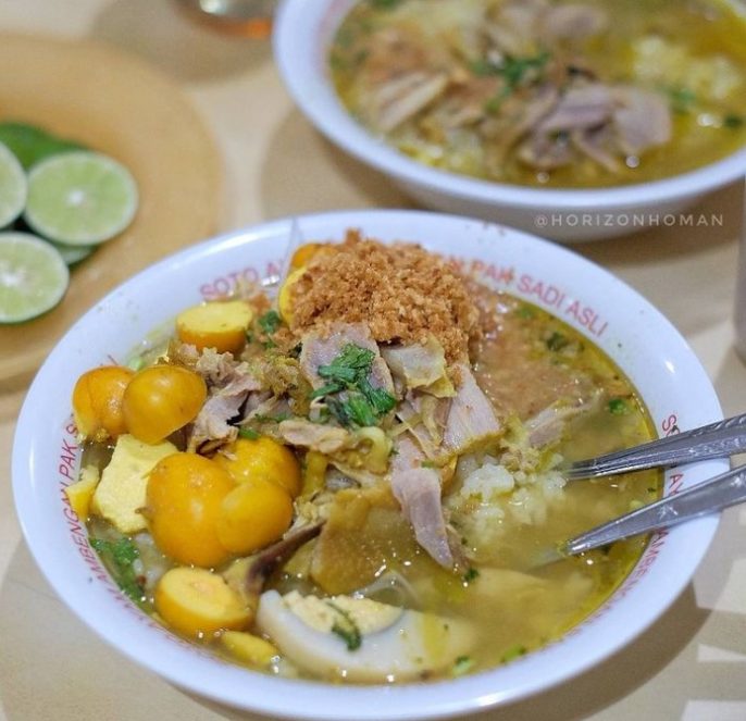 Soto Ayam Ambengan Pak Sadi Asli via Instagram.com @horizonhoman, 1. Bebek Kaleyo, 2. Bubur Ayam Barito, 3. Warung MJS, 4. Warteg Warmo, 5. Seafood 68 Santa, 6. Ikan Bakar Cianjur, 7. Plataran Dharmawangsa, 8. Ketoprak Ciragil &amp; Baso, Siomay Jhony, 9. Abunawas Restaurant – Kemang, 10. Mie Ayam Bakso Yunus, 11. Soto Betawi Haji Husen, 12. Roti Bakar Eddy Blok M, 13. Nasi Goreng Kebuli Apjay, 14. Sate Sambas, 15. Soto Kudus Blok M, 16. Bakso Boedjangan, 17. Gultik Blok M Plaza Pak Agus Budi, 18. Sop Kaki Kambing Bang Anen, 19. Dia.Lo.Gue, 20. Soto Ayam Ambengan Pak Sadi Asli, 21. Lele Crispy, 22. Restoran Garuda (Padang Cuisine), 23. Sarang Oci Restoran Manado, 24. Waroeng Aceh Kemang, 25. Warung Nagih, 26. Bebek Malio, 27. Namaaz Dining, 28. Daun Muda Soulfood, 29. Smarapura Traditional Resto, 30. Omah Pincuk, 31. Sop Buntut Ibu Samino, 32. Bakso Gondrong, 33. Seafood 45, 34. Nasi Goreng Warung Bhakti, 35. Nasi Uduk Ayam Goreng Kampung Melayu, 36. Coto Makassar Ampera Daeng Memang, 37. Sate Ayam dan Kambing RSPP H. Romli, 38. The Brotherhood, 39. Sophie Authentique, 40. Iga Bagus, 41. Ayam Bakar Win Net, 42. HaloNiko, 43. Nasi Goreng Muncul Malam, 44. Nasi Goreng Warna Warni Ijo Thole, 45. Nasi Goreng Kebuli Bom Bom, 46. Sate Ayam Barokah Khas Madura, 47. Angkringan Blok M Square, 48. Warung Nasi Uduk Betawi H. Satiri, 49. Nasi Ulam &amp; Nasi Uduk Ibu Yoyo, 50. Warung Pedes, 51. Warung Berkah Ibu Mudo Ayu, 52. Pocut Dara Pancoran