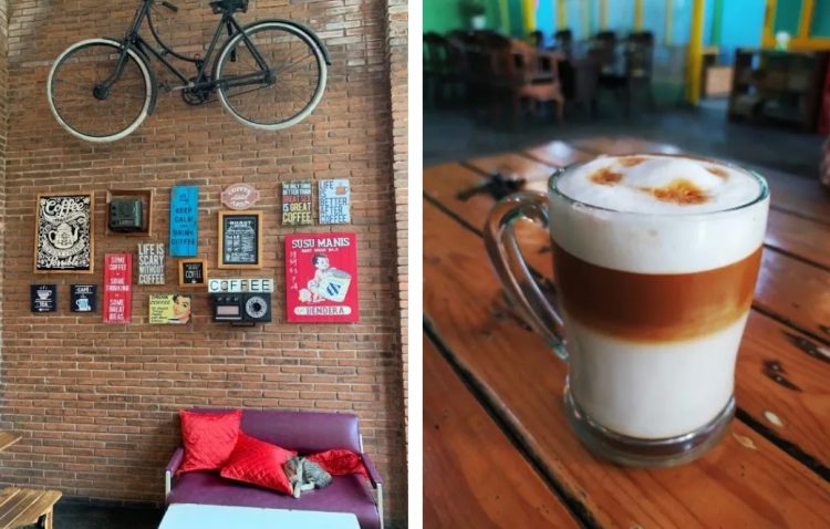 Waroeng Kopi Prijaji, 1. Kafeole, 2. Langit Senja Cafe, 3. SOKLATOK, 4. Bumi Kayom, 5. Monte Gelato & Coffee, 6. 1915 Arts-Koffie-Huis, 7. Kalimera Coffee Bar, 8. Sendja Koffie Salatiga, 9. Logos Cafe, 10. Jenderal Coffee (Hotel Le Beringin), 11. Waroeng Kopi Prijaji, 12. Telon Coffee, 13. Kopi Si Klasik, 14. Frame Coffee House, 15. De Tower Beer House (Non Halal), 16. Monalisa Cafe & Karaoke, 17. Nyoklat Klasik Salatiga, 18. Street Side Coffee, 19. Susu Segar 39, 20. Stasiun Susu Salatiga, 21. My Cafe & Marvel Collection, 22. OASIS CAFE, 23. Kedai Siram, 24. Zigger Mini Cafe, 25. Kopi Vale, 26. Tepikota Coffee, 27. Favor Cafe, 28. Relakso Coffee and Resto, 29. Three Stones Coffee Bar, 30. Gubuk Caffe, 31. Doms Beco, 32. Cafe Sako , 33. Caffeinc Coffee Shop, 34. Waynet & Cafe Salatiga, 35. Kafe Yume, 36. T.CO Kopi, 37. Darus Coffee, 38. Sepertiga Salatiga Cafe, 39. Tropis