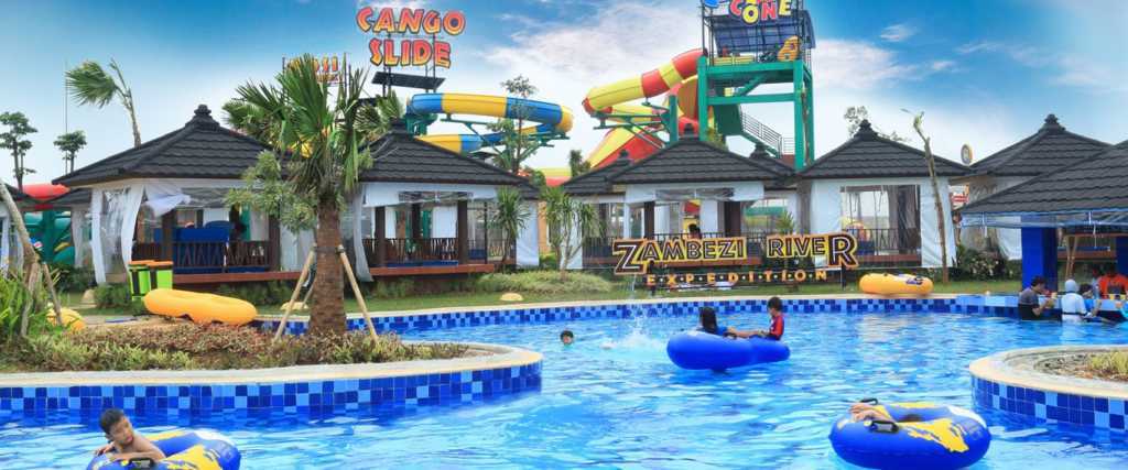 Transera Waterpark Harapan Indah, 1. Kolam Renang Taman Harapan Baru (THB), 2. Kolam Renang Bintang Sport Center, 3. Sport Club Harapan Indah, 4. Kolam Renang Galaxy Tirta Mas, 5. Venetian Water Carnaval, 6. Hafana Tirta Sport Centre, 7. Pandu Jaya Sport, 8. Kolam Renang Sukaria Tambun, 9. Kolam Renang Sarang Walet (Tutup), 10. Kolam Renang Jaka Permai Waterpark, 11. Kolam Renang Elmos, 12. Kolam Renang Metland Tambun, 13. Kolam Renang Persada Kemala, 14. Kolam Renang Pesona Anggrek, 15. Kolam Renang Maharani, 16. Kolam Renang Hobi – Hobi, 17. Water Splash waterpark, 18. Kolam Renang Woodhill, 19. Kolam Renang Sabun, 20. Pandu Jaya Sport Center, 21. Intan Lestari, 22. Kolam Renang Permata Timur, 23. De Wood Family Club, 24. Go!Wet Waterpark Grand Wisata Tambun, 25. Waterboom Lippo Cikarang, 26. Columbus Waterpark Mutiara Gading Timur, 27. Funpark Waterboom (BTR), 28. Sirkus Waterplay Jati Asih, 29. Transera Waterpark Harapan Indah