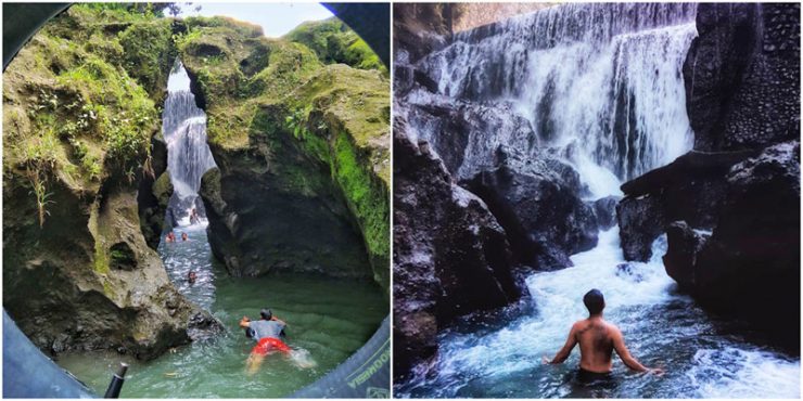 Bandung Waterfall via Instagram.com @jefri.yunikson @goespart, 1. Air Terjun Tegenungan di Gianyar, 2. Pantai Atuh Nusa Penida, 3. Air Terjun Tibumana, 4. Air Terjun Sekumpul, 5. Pulau Menjangan, 6. Pantai Suluban, 7. Belayu Florist, 8. Air Terjun Kanto lampo, 9. Bandung Waterfall, 10. Bukit Mende, 11. Ladang Bunga Gemitir (Marigold) Desa Temukus, 12. Air Terjun Tukad Cepung, 13. Leke Leke Waterfall, 14. Tukad Melangit, Antugan, 15. Ngarai Rahasia di Sukawati, Hidden Canyon Beji Guwang, 16. Angel’s Billabong, 17. Secret Gardens of Sambangan, 18. Bukit Teletubbies di Nusa Penida, 19. Air Terjun Peguyangan, Nusa Penida, 20. Pantai Melasti (Ungasan), 21. Gunung Batur Desa Pinggan, 22. Tebing hijau dan gua kecil di Undisan, Bangli, 23. Water Blow Nusa Dua, 24. Tebing Banah, Nusa Penida, 25. Blue Lagoon, Nusa Ceningan, 26. Bukit Asah, 27. Pasih Uwug, 28. Pantai Tegal Wangi, 29. Pantai Yeh Leh, 30. Diamond Beach, 31. Gunung Payung Secret Beach, 32. Rafting di Sungai Ayung Ubud, 33. Bukit Campuhan, 34. Kolam Pemandian Tirta Ujung