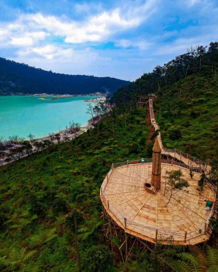 2 jenis skywalk via instagram.com @nauvalmega, Tujuan Membuat Skywalk, Lokasi dan Tiket Skywalk Cantigi, Hal Menarik dari Skywalk Cantigi Kawah Putih, Tersedia 2 Dua Jenis Skywalk , Aktivitas Seru Menyusuri Hutan