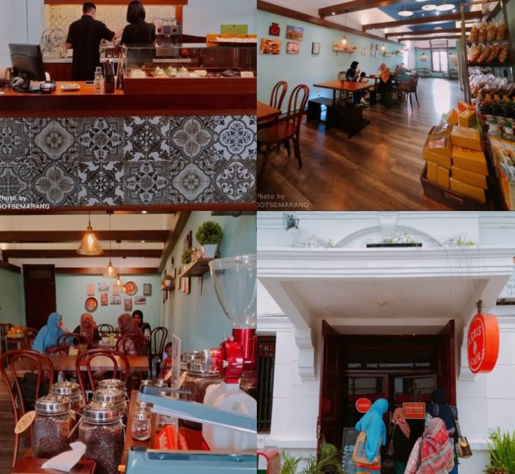 Keris Cafe via Dotsemarang, 1. Tekodeko Koffiehuis, 2. Spiegel Bar &amp; Bistro, 3. Miles Cafe &amp; Eatery, 4. Hero Coffee Indonesia, 5. Dolkopi Coffee Shop, 6. Keris Cafe, Semarang, 7. Koopman, 8. Oud En Nieuw, 9. Bloomery Pattiserie, 10. Retro Cafe, 11. Serikat Dagang Kopi Kota Lama Semarang, 12. Toko Kopi Sukajaya Kota Lama Semarang, 13. Javara Culture Kota Lama Semarang, 14. Library Cafe John Dijkstra, 15. Vercoffee, 16. Gelato Matteo, 17. Filosofi Kopi, 18. Tepian Kopi Kotalama, 19. Pringsewu Semarang