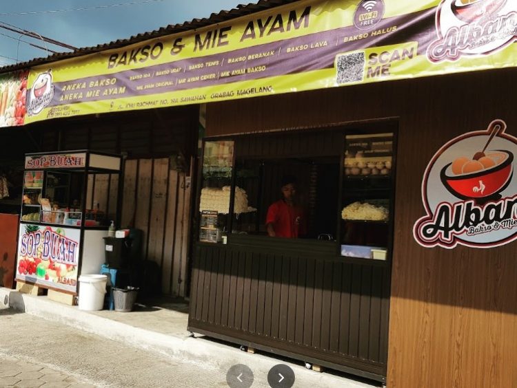 Mie Ayam Alband via Google Maps, 1. Mie Ayam Lek Wie, 2. Mie Ayam Pak Yanto, 3. Mie Ayam Pak Kribo, 4. Mie Ayam Pangsit Pak Jo, 5. Mie Ayam Bakso Podomoro, 6. Bakso & Mie Ayam Ojo Lali, 7. Mie Ayam Bakso Ngudi Rahayu, 8. Kedai Mie Ayam Lek Wie, 9. Angkringan omah kali, 10. Kedai Mie Ayam Gading, 11. Bakmi 515, Muntilan, 12. Bakso Balungan Pak Granat, 13. Bakso Lezat, Secang Temanggung, 14. Dapure Mbok Yess, Muntilan, 15. Dewi Indah Chinese Food MTL, Semaken, 16. Kedai Kaptenku, 17. Mie Ayam Bangka Dan Mie Sapi ABC, Muntilan, 18. Ngombe Leh Borobudur, Wanurejo, 19. PS YAMIEN, 20. RM. Sari Alam, Ruko Grand Cawang, 21. Mie Ayam Jujugan, 22. Mie Ayam Pelangi, 23. Mie Ayam Alam Segar, 24. Mie Ayam Alband, 25. Mie Ayam Pak Slamet, 26. Mie Ayam Pak Rohmadi, 27. Kedai Mie Ayam Spesial “CJDW”, 28. Kedai MIKANA MAXI