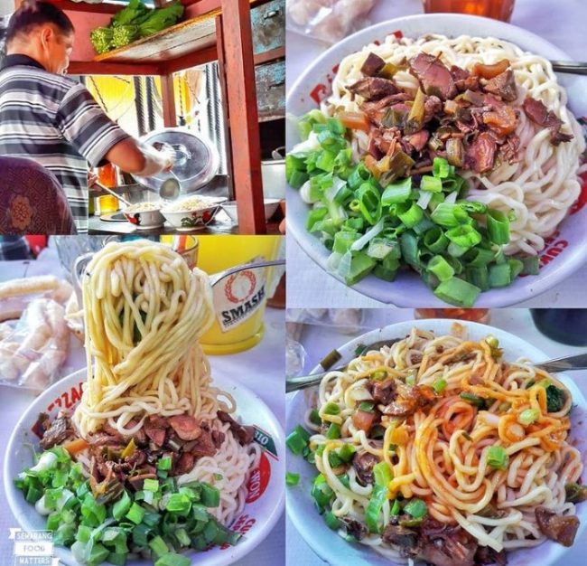Mie Ayam Pak Cip via Instagram.com @semarangfoodmatters, 1. Mie ayam 99, 2. Mie Ayam Rumput, 3. Mie Ayam Pak Joko, 4. Mie Ayam Happy, 5. Mie Ayam Haris, 6. Mie Ayam Pak Min, 7. Mie Ayam Srikandi, 8. Bakso Mie Ayam Pak Hadi Putra, 9. Mie Ayam Obat Lapar, 10. Bakso dan Mie Ayam Mas No, 11. Bakso So’un dan Mi Ayam Sompok 21, 12. Mi Bandung GG Belakang Pak Min, 13. Mie Ayam Cakar Bakso Pak Joko, 14. Bakmi Ayam Jakarta Gajah Jaya, 15. Mie Ayam Dan Bakso Urat Jayasari Pak Sigit, 16. Mie Ayam Ceker Sido Mampir, 17. Mie Ayam Bakso Pak Soyo Wonogiri, 18. Mie Ayam Pak Cip, 19. Mie Ayam Ceker Bang Jony, 20. Mie Ayam &amp; Bakso Mbak Yanti, 21. Mie Ayam Pak Teguh, 22. Mie Ayam AAA Ngaliyan, 23. Mie Ayam Si Jonti, 24. Mie Jakarta 69, 25. Bakmi Keriting Bangka, 26. Mie Ayam Bakso Tunggal Rasa, 27. Mie Ayam Ceker Pak Bonci, 28. Mie Ayam Ceker Bu Sum, 29. Depot Bakso Mercon dan Mie Ayam CJDW