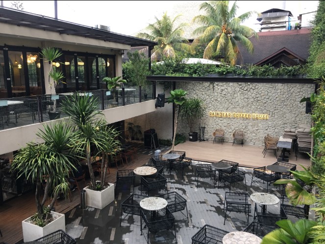 1. Tier Sierra Resto &amp; Lounge, 2. Two Stories Restaurant , 3. B’Steak Grill &amp; Pancake Bogor, 4. Shabu Hachi Restaurant, 5. Cimory Riverside – Mega Mendung, 6. Ngohiang Khas Bogor Asli Gang Aut, 7. Medja Restaurant, 8. Adamar – Asian Bistro, 9. Fat Bubble Restaurant, 10. The Alana Hotel &amp; Conference Center, 11. Roofpark Café &amp; Restaurant Bogor, 12. Raindear Coffee &amp; Kitchen, 13. Duke and Duchess, 14. Melchior Resto at The Melchior Hotel Bogor, 15. Weekend.ers, 16. Lemongrass Resto, 17. Padre – Italian Cuisine in Bogor, 18. Kumbalawangi Restaurant at Amaroossa Royal Bogor
