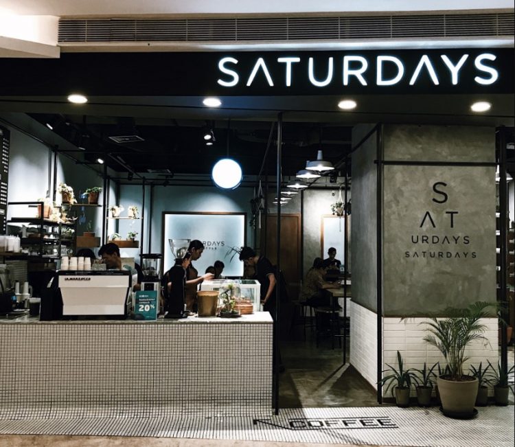 Saturdays via Yummy Advisor, 1. Kimukatsu, 2. Sushi Tei, 3. RamenYa!, 4. Haidilao Hot Pot, 5. Marugame Udon, 6. Basilico, 7. Coco Ichibanya Curry, 8. Remboelan, 9. Kitchenette, 10. Seribu Rasa Seafood and Grill, 11. Chung Gi Wa, 12. Saturdays, 13. Isshin, 14. Menya Sakura, 15. Gyu-Kaku Japanese BBQ, 16. Raacha Suki Gandaria City Mall, 17. OJJU, 18. Izuka, 19. Toast Box, 20. Wee Nam Kee, 21. Din Tai Fung