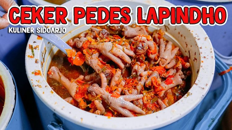 Ceker Lapindo Asli via Youtube Dyodoran, 1. Ikan Bakar Cianjur, 2. Bebek Goreng H Slamet, 3. Ayam Goreng Gringging Lombok, 4. Lesehan Joyo , 5. Warung Apung Rahmawati , 6. Mie Kober Ponti Sidoarjo, 7. Jank Jank Wings , 8. Qen-di Garden Resto, 9. Iga Bakar dan Steak Sidoarjo , 10. Warung Oemik Ika Ganjarane Hidayah, 11. Kupang Lontong Pak Misari , 12. Warung Leko Sidoarjo , 13. Warung Makan Murah Prasmanan Ny Indra, 14. Depok Langgeng Langgeng Sidoarjo , 15. CEKER LAPINDHO ASLI (ALUN-ALUN SIDOARJO), 16. Rawon Gajah Mada , 17. The Crabbys Sidoarjo , 18. Jon’s Cafe and Coffee , 19. Heritage Of Handayani, 20. Cocari Sidoarjo, 21. C&amp;C Spesial Iga Sapi Bakar , 22. Kedai Pakcik Abin, 23. Sop Kikil Pak Madekan, 24. Warung Handayani