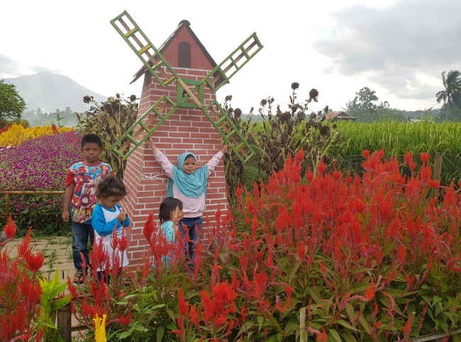 Taman Bunga Kampung Jambu Muhammad Rohman, 1. CAS Waterpark Cikole, 2. Lembur Kula, 3. Saung Biru, 4. Taman Bunga Kampung Jambu, 5. Gunung Karang, 6. Curug Putri Pandeglang, 7. Pulau Peucang