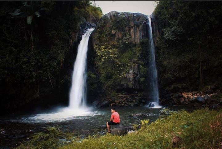 Curug Kembar via Instagram @panoramategal