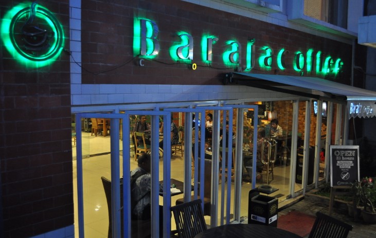 BARAJA COFFEE INDONESIA, 1. Meetime Eatery, 2. Lynne’s Coffee & Kitchen, 3. Robby Coffee and Tea, 4. My Story Cafe, Bistro & Social House, 5. Olive Bistro (Cafe & Resto), 6. Terajeh Coffee and Steak House, 7. Famouz Cafe, 8. Baraja Coffee, 9. Markas Cafe, 10. Garasi Cafe, 11. MooCow Fresh Milk, 12. D’Forty Resto and Cafe, 13. DelVente Cafe (Tutup), 14. Dessert Garden, 15. Paddi Cafe & Bistro, 16. Kopi Montong, 17. Strawberry Delight, 18. EatBoss Cirebon, 19. Lambada Cafe, 20. Sabandina Koffie, 21. Kedai Putu, 22. Little Black Coffee and Tea, 23. Kedai Tenggo, 24. Kopi Manao, 25. Tremor Coffee Cirebon (Tutup), 26. PAPER & SIP, 27. Sky Cafe by Cordela Hotel, 28. Wkwk Cafe (Cafe), 29. Tempat Makan bus Garuda Mas, 30. Rumah Makan Sri Jaya, 31. Pringsewu Palikanci Resto, 32. Rumah Mantan