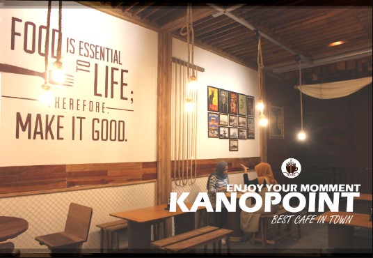 KANO, 1. Kalih Coffee Tea and Spaces Tegal, 2. Njajan.co Tegal, 3. Uncle coffee and resto, 4. Waroeng Sadewa, 5. Coffee Shop Tradisine Ngopi, 6. Nakula Cafe, 7. Papa brew, 8. MAJU CAFE (SUJOE CAFE) Susu sapi maju, 9. Kano point Cafe, 10. My Story Cafe Bistro &amp; Social House, 11. The Secret, 12. Boss’A Cafe, 13. WIJIKOPI, 14. KEDAI OMMAMET, 15. Bento Kopi Tegal, 16. Nazuwa coffee, 17. Sepenggal cerita, 18. Clavicula coffee and idea, 19. Tempat Peraduan, 20. Cafe keboen, 21. D’FORTUNE Cafe Bistro, 22. Maju Milk Centre (MMC), 23. Black And White Food Court &amp; Cafe, 24. Pesona Coffee Tegal, 25. QMilk Cafe, 26. Kilometer Cafe, 27. S Cafe, 28. Dontea Tegal, 29. Kedai Coffee Inn, 30. Yotee Coffee, 31. North Beach Cafe Tegal, 32. Holy Bowl, 33. Luang Waktu Coffee, 34. Kedai Debong, 35. Minapadi Coffee and Space, 36. Cafe Q Nyot, 37. Cafe yaul (Tutup), 38. Parsley Cafe And Bistro (Tutup), 39. Jasel bee Korean food and cafe (Tutup), 40. Teh Jawa Cafe (Tutup)