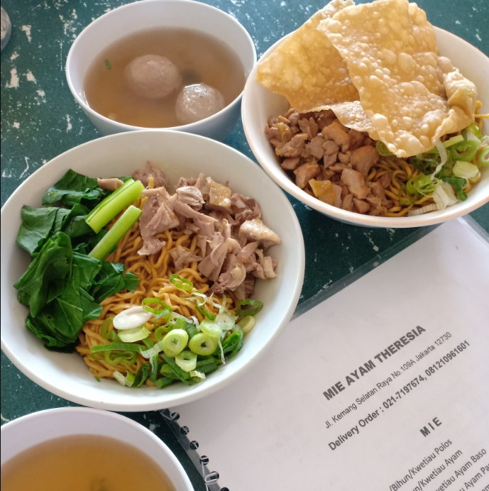 Mietiaw-koe by Mie Ayam Theresia Fiona Hetarihon, 1. Waroeng Aceh Kemang, 2. Demie Bakmie, 3. Kedai mie Tjap 1000 tahun, 4. Bakmi Kun, 5. OOMA Kitchen, 6. Mie Ayam Dedy Rasa Spesial, 7. Bakmie Dan Seafood 97, 8. Mietiaw-koe by Mie Ayam Theresia, 9. Sedjuk Bakmi dan Kopi, 10. Mie Ayam Sapi Pedes Sedep, 11. Bakmi Daging Legenda, 12. Bakmi Jhon Melawai, 13. Bakmie & Sea Food “Kuri-kuri”