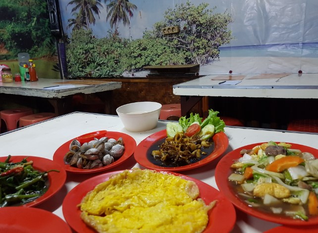 Warung makan 99 chinese &amp; sea food Apriati Widya Lestari, 1. Warung Makan Betawi Ngoempoel, 2. Rm. Segar Daun, 3. Warung makan 99 chinese &amp; sea food, 4. Warung Makan Bahari, 5. Warung Samtari, 6. Ayam Babeh Beji, 7. Sas-Q Ayam Bakar &amp; Seafood, 8. warung makan AL MAIDAH, 9. TRIO MINANG, 10. Dapoer Bunda Nunu, 11. Dimsum &amp; Kebab Anak Sultan, 12. Geprek Cibos, 13. Pecel Lele Barokah, 14. WR.Samtari Djadi Berkah