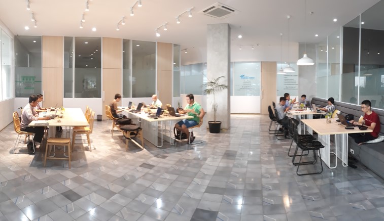 SUB Co Spazio, 1. Koridor Coworking Space, 2. VISMA | Coffee, Art & Co – Working Space, 3. Urban Office, 4. Milieu Space, 5. Nugaspace, 6. NutriHub Surabaya (New Location), 7. C2O Library & Collabtive, 8. GoWork MNC Tower Surabaya – Coworking and Office Space, 9. Revio Space : Sewa Kantor, Rental Office & Meeting, 10. IdeaHub Coworking Space, 11. TIFAhub Coworking Space, 12. PACO Coworking Space, 13. Zimo Office Building, 14. MyCo Coworking Space and Cafe, 15. GeldSpace Coworking Surabaya, 16. SUB Co Spazio, 17. eos (Entrepreneur Office Solutions) Sewa Kantor Surabaya, 18. HUB coworking space