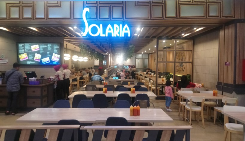 Solaria - MargoCity Adjie Djawa Al Harjianto, 1. SUSHI TEI, 2. Ramen YA!, 3. Pepper Lunch, 4. Imperial Kitchen &amp; Dimsum, 5. Popeyes, 6. Wingstop, 7. Gyu-Kaku, 8. Sagoo Kitchen, 9. Yoshinoya, 10. Remboelan, 10. Ta Wan, 11. Monsieur Spoon, 12. Zenbu, 13. Solaria, 14. Steak 21, 15. dapur Solo
