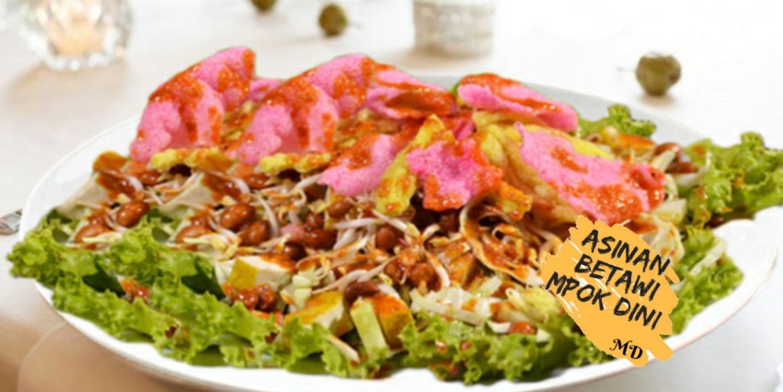 Asinan Betawi Mpok Dini , 1. Asinan Betawi H.Mansyur Kamboja, 2. Asinan Betawi Asymuni/H. Udin/Hj. Tati, 3. Asinan Special Ny. Isye Kamboja, 4. Asinan Bang Sodri Otista, 5. ASINAN BETAWI BU NUR. PISANGAN-LAMA, 6. Asinan Eha sejak 1970, 7. Asinan Betawi ibu Fitri, 8. Asinan Betawi Mpok Dini
