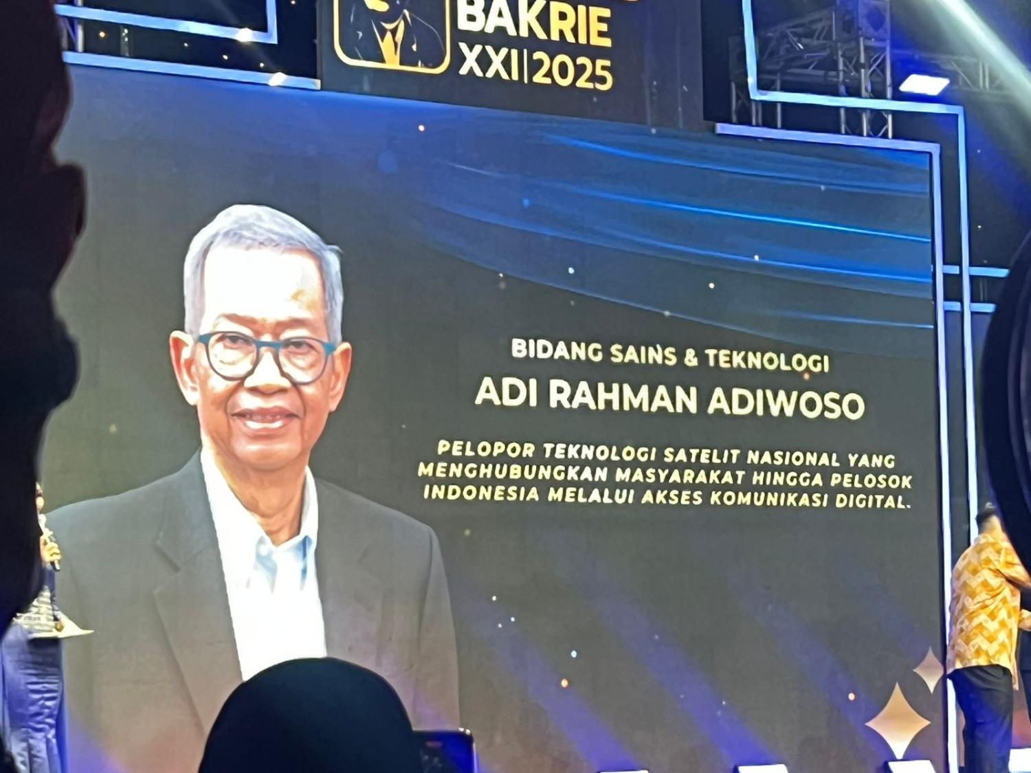1. Muhammad Chatib Basri – Bidang Pemikiran Sosial, 2. Prof. Dr. Tjandra Yoga Aditama – Bidang Kesehatan, 3. Virgiawan Listanto “Iwan Fals” – Bidang Seni dan Budaya, 4. Adi Rahman Adiwoso – Bidang Sains dan Teknologi, 5. Prof. Dr. Saparinah Sadli – Penghargaan Khusus