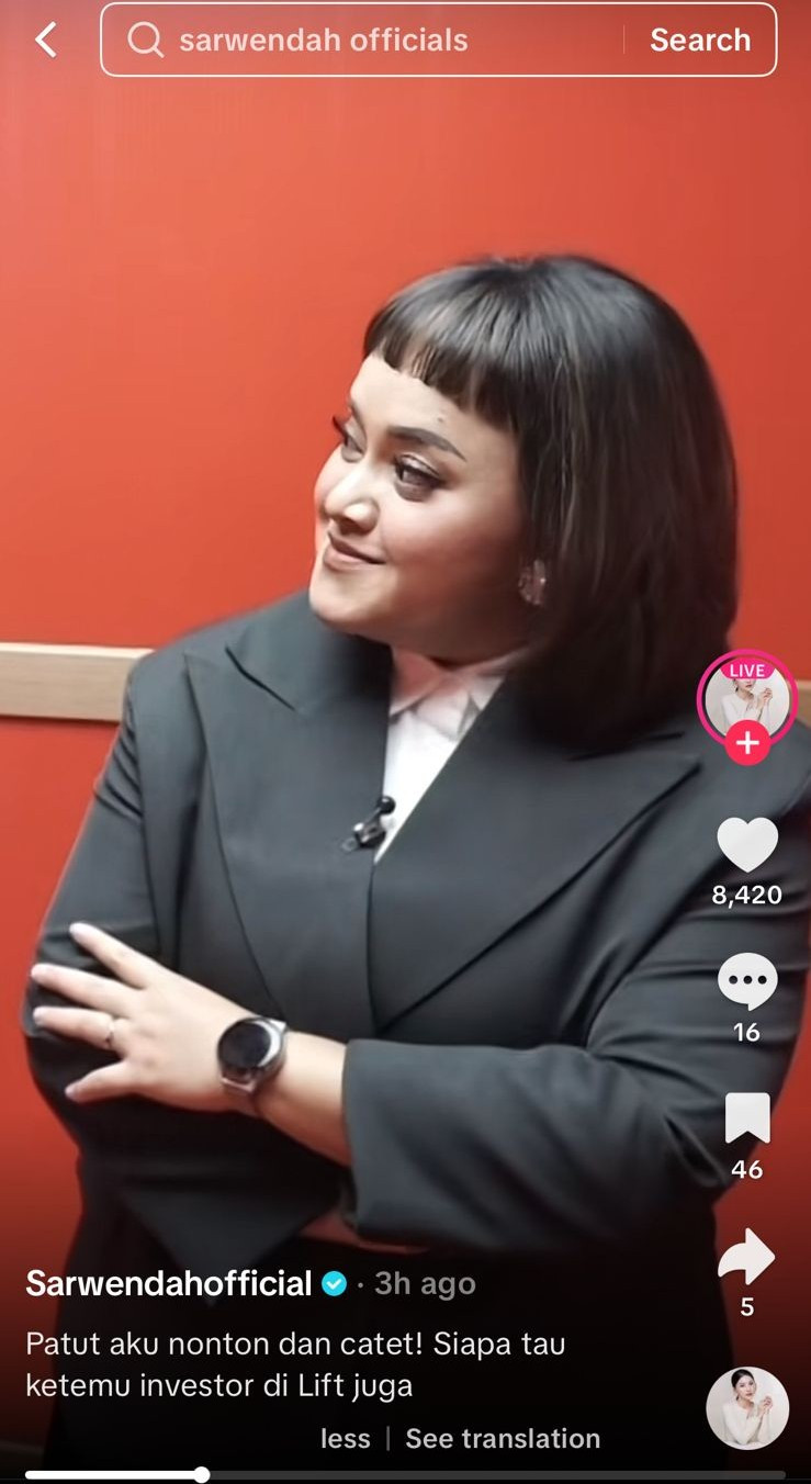 Micheal, Maritim Bag: Kesalahan yang Tak Termaafkan, Yudiana, homLiv: Tenang, Hangat, tapi Belum Kuat, Annisa Herdyana, DS Modest: Pitch yang Memikat Hati Juri, Fuat, Aveka: Pitch yang Bikin Juri Terdiam