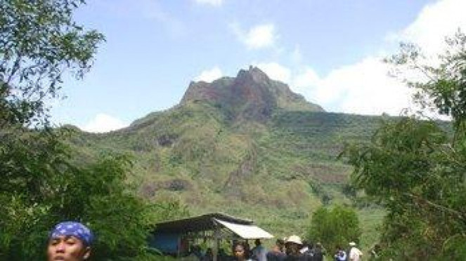 Gunung Kelud.