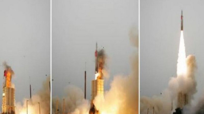 Peluncuran rudal Israel Arrow