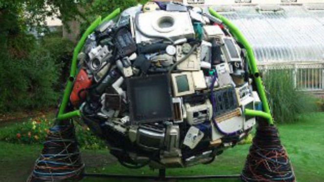 sampah elektronik