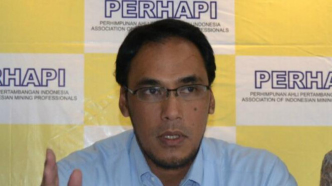 Ketua Perhimpunan Ahli Pertambangan Indonesia, Achmad Ardianto.