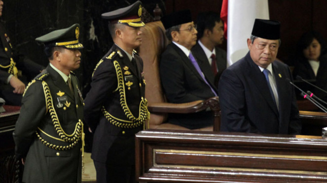 Pidato Kenegaraan Presiden SBY di DPR