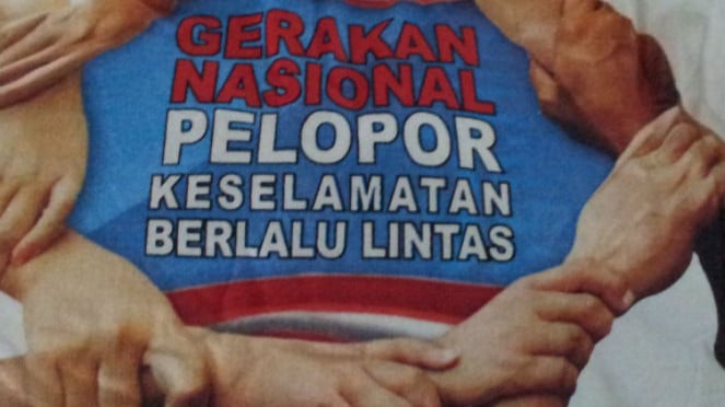 Pelopor keselamatan berlalu lintas.