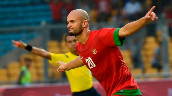 Pemain Timnas Indonesia, Sergio van Dijk.