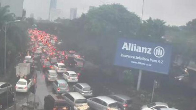 Lalu lintas arah Fatmawati ke TB Simatupang