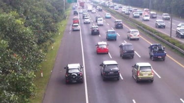 Lalu lintas Jakarta.