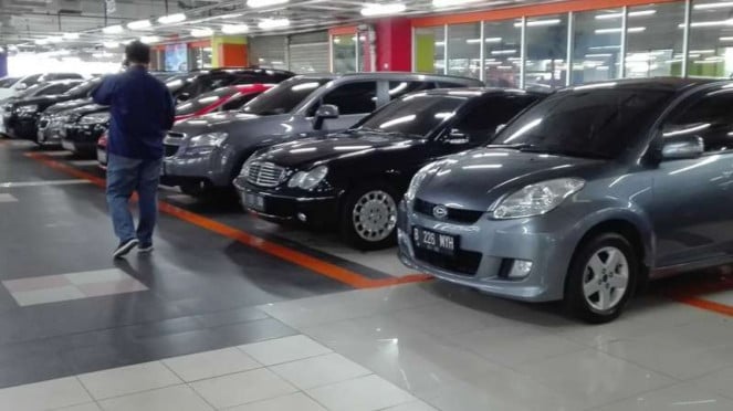 Ilustrasi mobil bekas.
