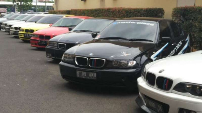 Ilustrasi BMW E46. 